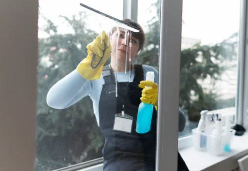 Nettoyage de vitres intérieures et extérieures à Chalain-d'Uzore
